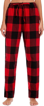 Women’s Soft Woven Cotton Flannel Pajama Pants